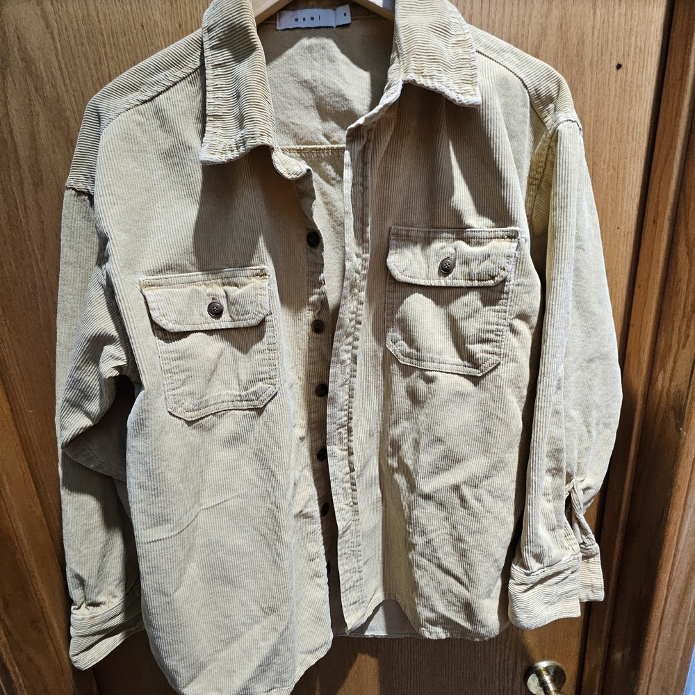 MNML Tan Corduroy Jacket